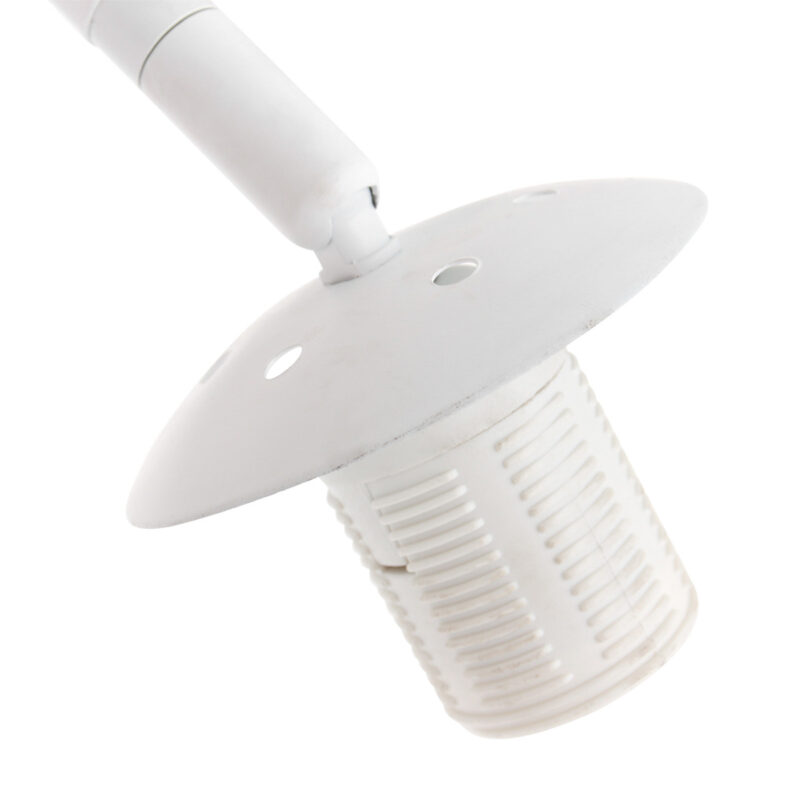 Große weiße Bogenlampe ohne Schirm Steinhauer Sparkled Light – Bild 9