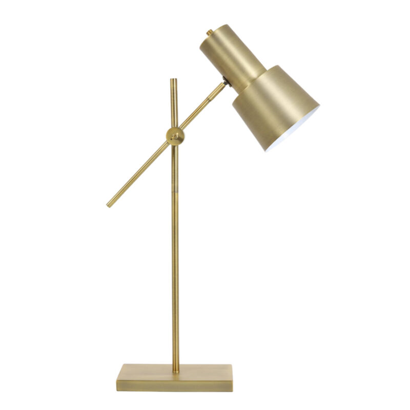 Klassische goldene verstellbare Tischlampe Light & Living Preston – Bild 2