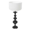 klassische-tischlampe-in-zeitloser-optik-anne-light-&-home-lyons-mattglas-und-schwarz-3485zw