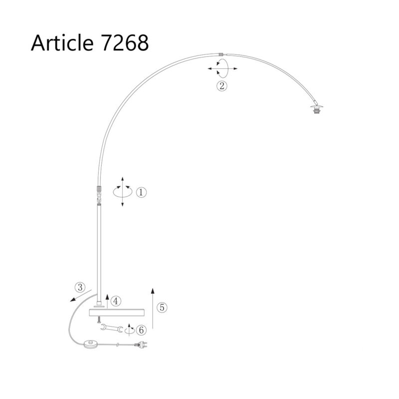 moderne-halterung-fur-eine-bogenlampe-steinhauer-sparkled-light-stahl-7268st-10