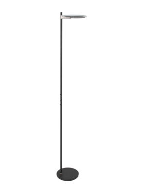 moderne-stehlampe-aus-glas-steinhauer-turound-schwarz-2992zw