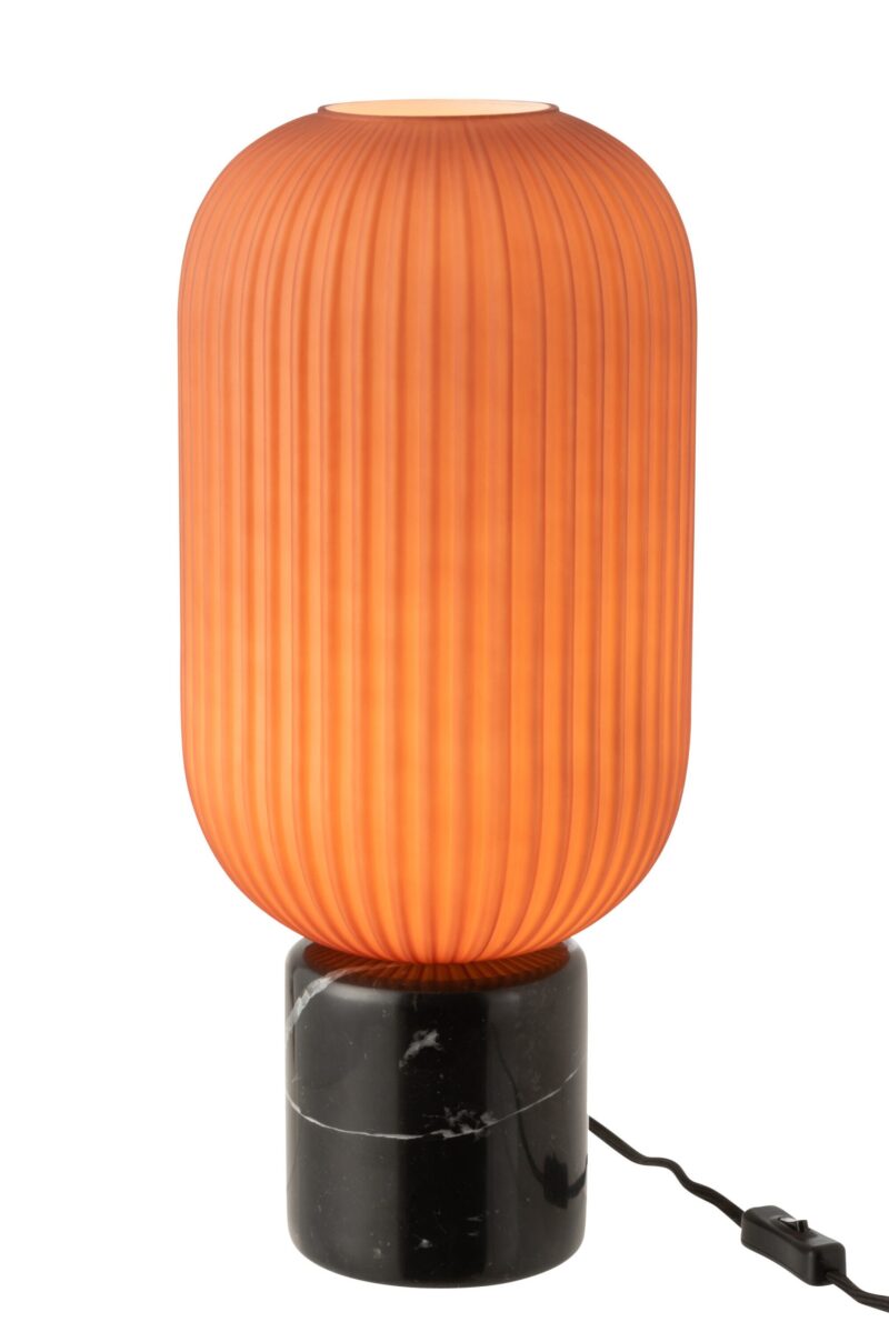 retro-schwarz-mit-orangefarbener-tischlampe-jolipa-yufo-5751-3