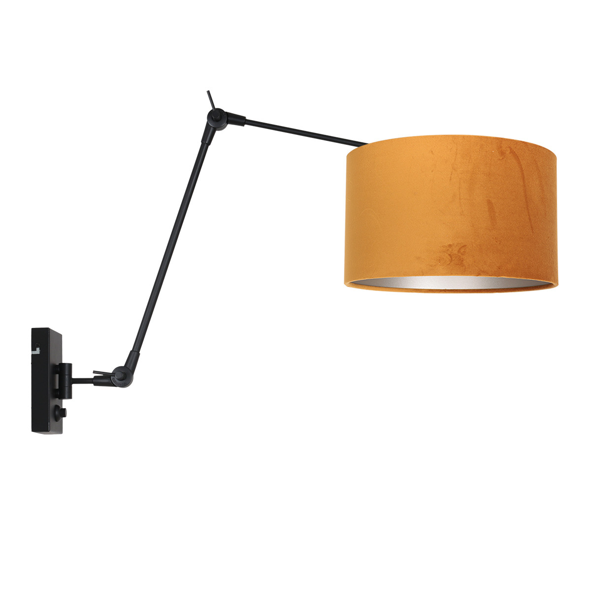 Verstell- und dimmbare Wandleuchte Steinhauer Prestige Chic