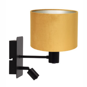 wandleuchte-mit-rundem-lampenschirm-modern-light-&-living-montana-schwarz-8290zw