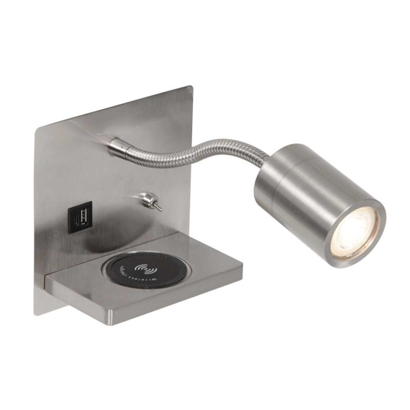 Wandleuchte mit USB/Micro-USB-Anschluss Mexlite Upround – Bild 2