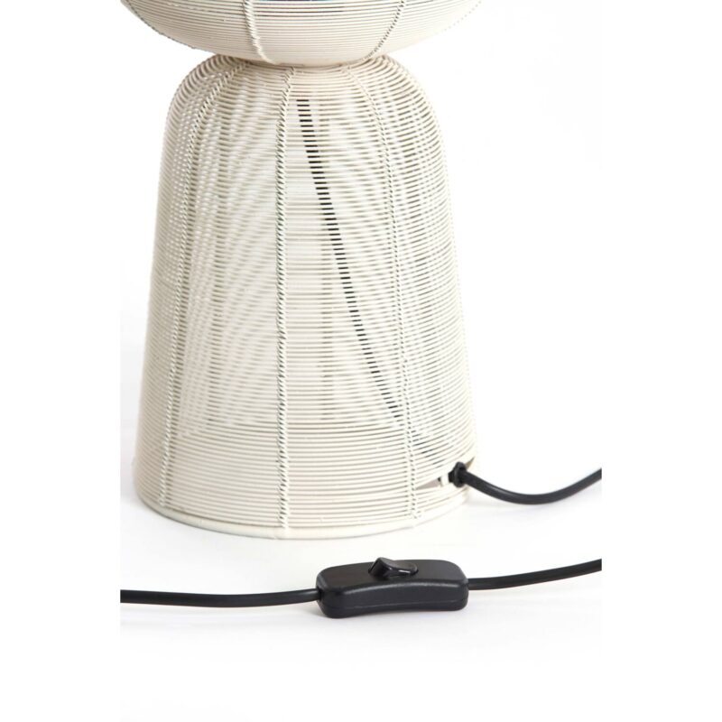 Helle Rattan-Tischlampe Light & Living Aboso – Bild 3