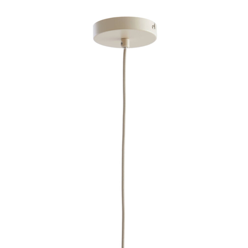 Durchsichtige Hängeleuchte in Sandfarbe Light & Living Itela – Bild 6