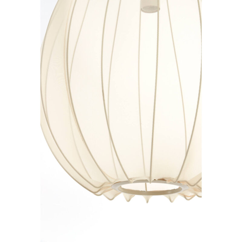 Sandfarbene durchsichtige Hängeleuchte Light & Living Itela – Bild 5