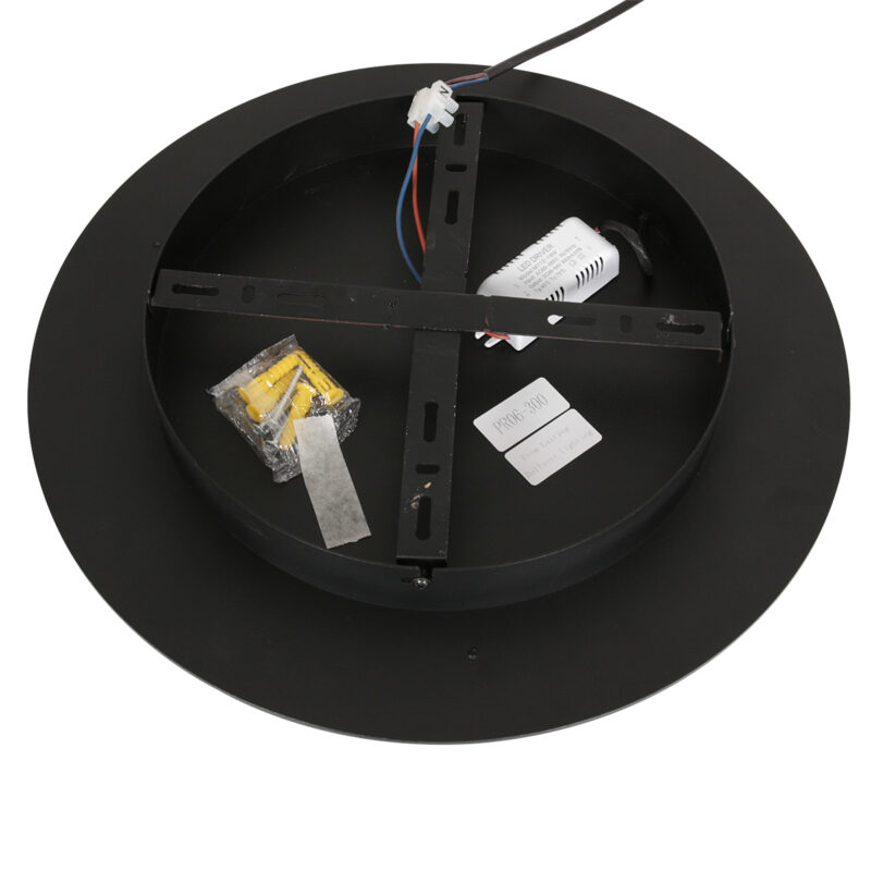 Deckenleuchte Ringlux 3655ZW Schwarz Ø32 2000 Lumen Steinhauer Ringlux – Bild 11