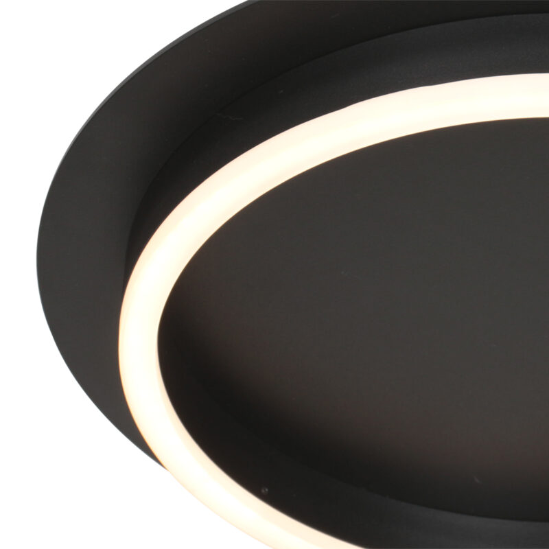 Deckenleuchte Ringlux 3655ZW Schwarz Ø32 2000 Lumen Steinhauer Ringlux – Bild 4