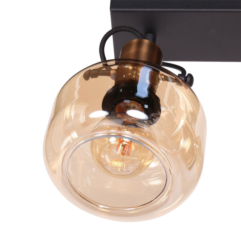 doppelte-bronzene-wandlampe-aus-glas-steinhauer-glaslic-bronze-und-schwarz-3865br-2