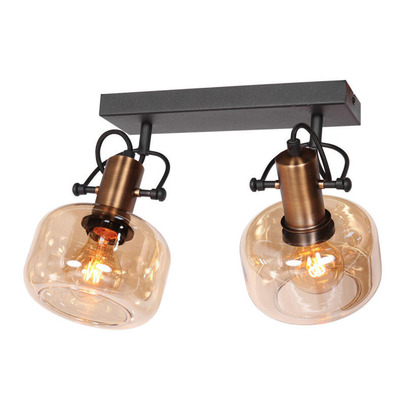 doppelte-bronzene-wandlampe-aus-glas-steinhauer-glaslic-bronze-und-schwarz-3865br-8