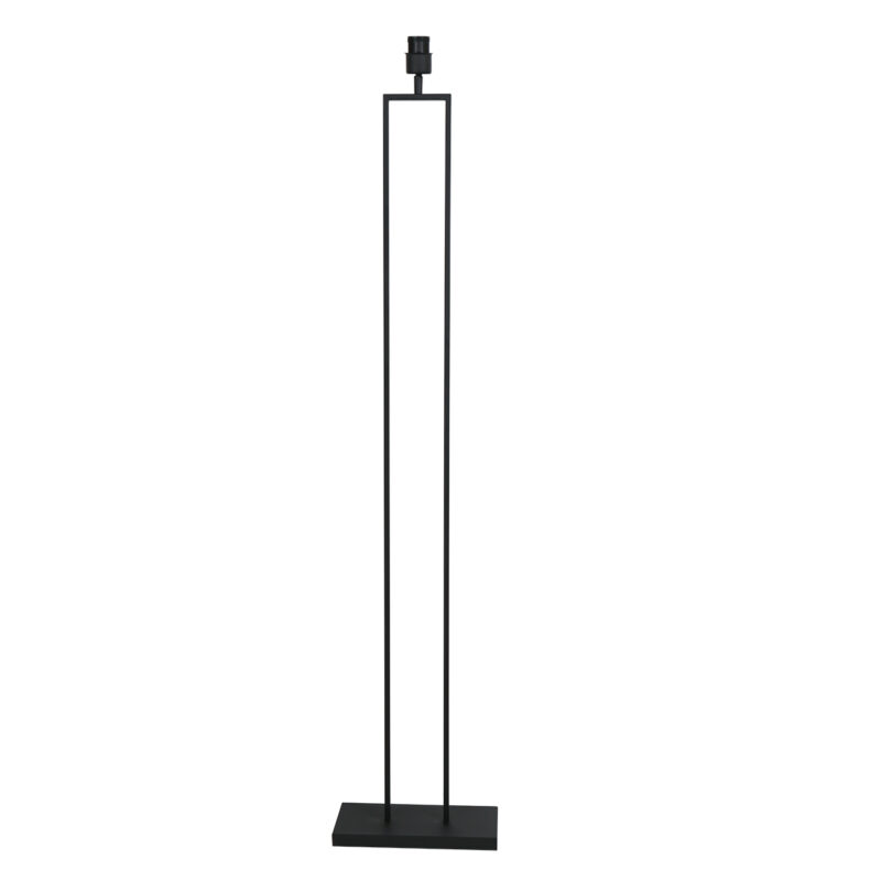 industrielle-schwarze-stehlampe-mit-orangefarbenem-schirm-steinhauer-stang-3848zw-1