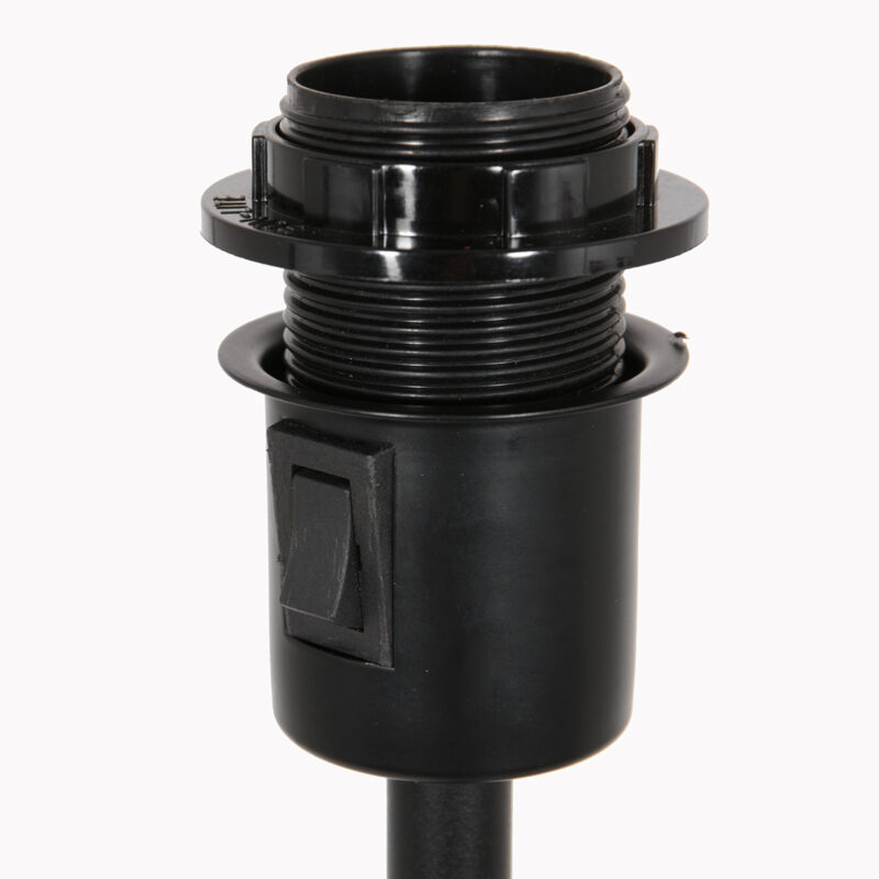 Moderne schwarze Stehlampe mit Leselampe und Rattanschirm Steinhauer Stang – Bild 16