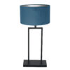 moderne-schwarze-tischlampe-mit-blauem-schirm-steinhauer-stang-3863zw