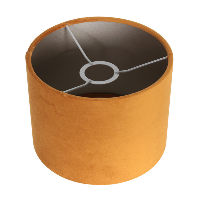Schwarze Bogenlampe mit orangefarbenen Schirmen Steinhauer Sparkled Light – Bild 5