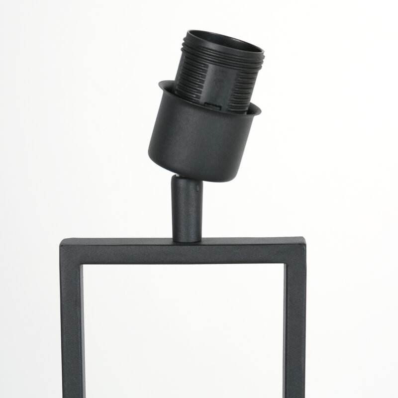 schwarze-tischlampe-mit-rotanschirm-steinhauer-stang-3857zw-2