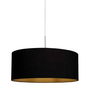 moderne-stoff-stahl-hängelampe-steinhauer-sparkled-light-3959st