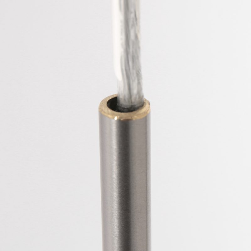 Moderne Stoff-Stahl-Hängelampe Steinhauer Sparkled Light – Bild 9