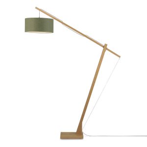 bambus-stehlampe-mit-grünem-leinenschirm-good-&-mojo-montblanc-montblanc/f/4723/gf