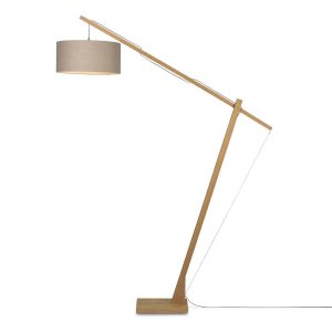 bambus-stehlampe-mit-hellgrauem-leinenschirm-good-&-mojo-montblanc-montblanc/f/4723/ld