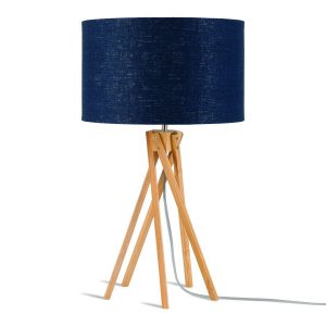 blaue-bohemian-bambus_leinen-tischlampe-good-&-mojo-kilimanjaro-kilimanjaro/t/3220/bd