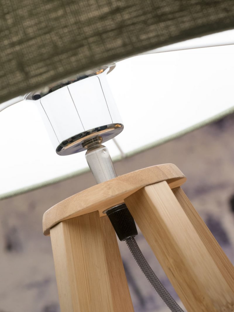 Blaue dreieckige Tischlampe GOOD&MOJO Everest – Bild 4