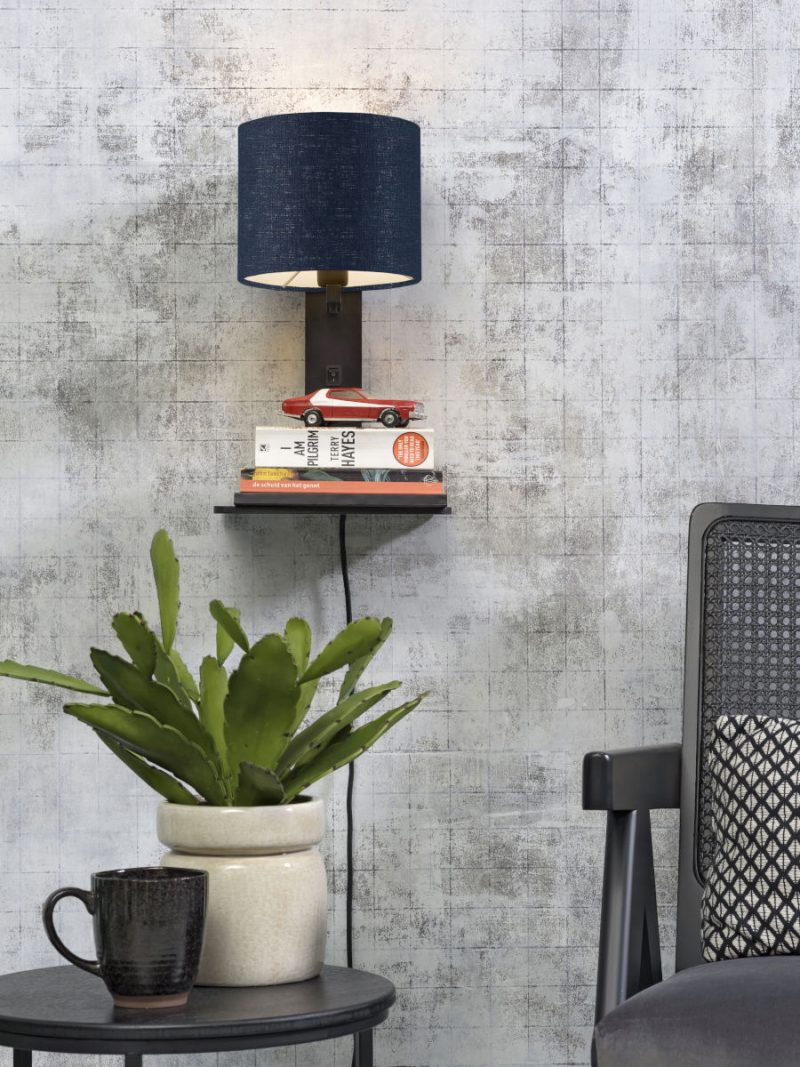 Blaue Plateau-Wandleuchte GOOD&MOJO Andes – Bild 5