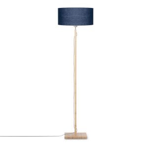 blaue-skandinavische-leinen_bambus-stehlampe-good-&-mojo-fuji-fuji/f/4723/bd