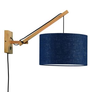 blaue-wandleuchte-einzelgelenk-natur-good-&-mojo-andes-andes/w2/n/3220/bd