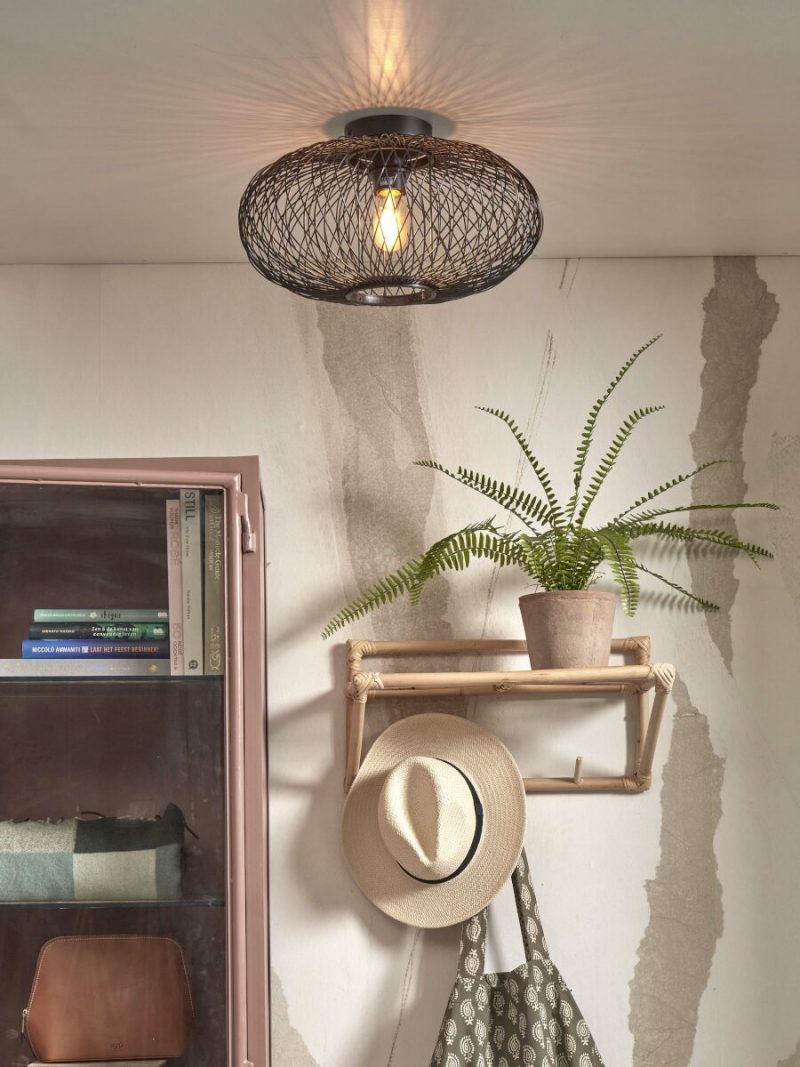 Bohemian-Bambus-Deckenleuchte in Schwarz GOOD&MOJO Cango – Bild 2