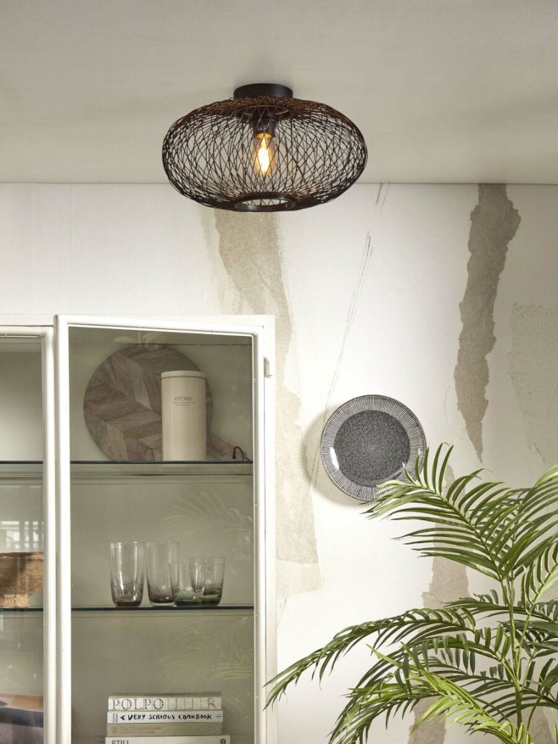 Bohemian-Bambus-Deckenleuchte in Schwarz GOOD&MOJO Cango – Bild 5