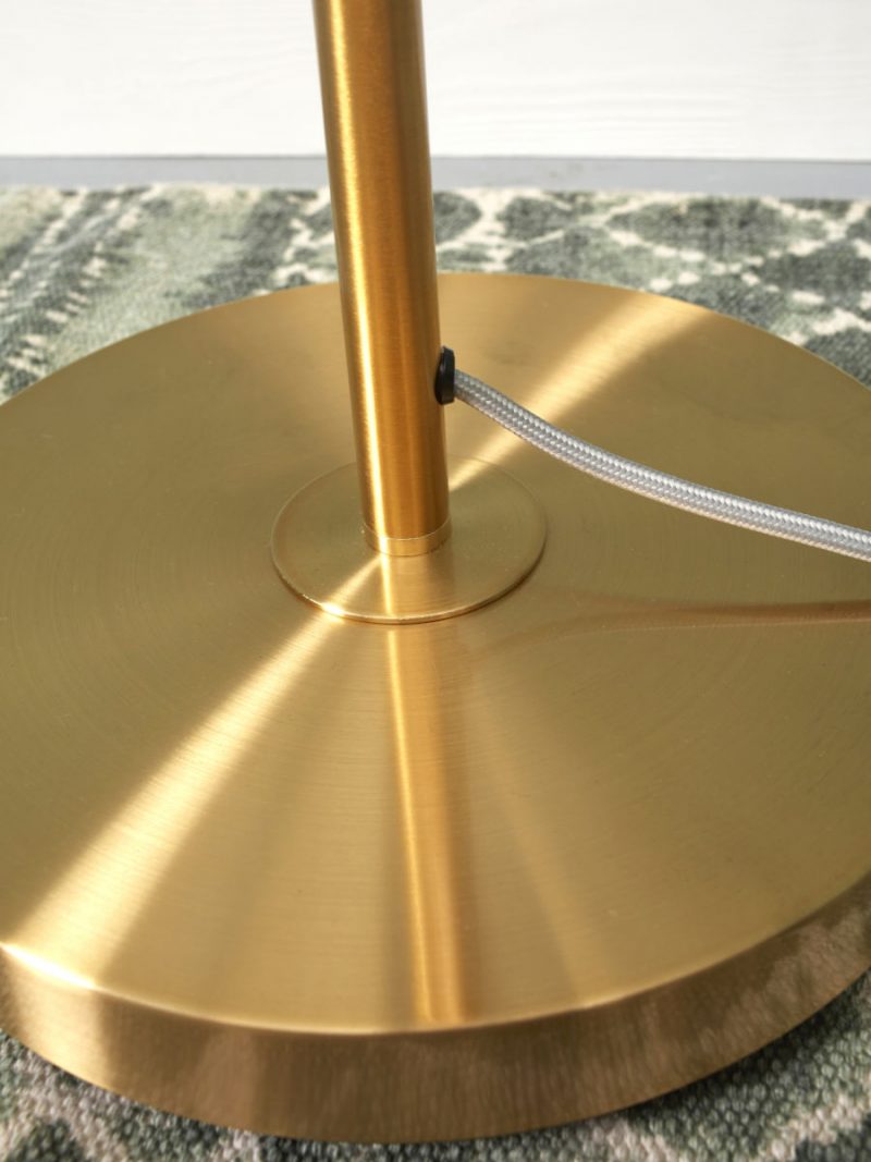 Goldene Stehleuchte mit 3 Designkugeln It's About RoMi Carrara – Bild 8