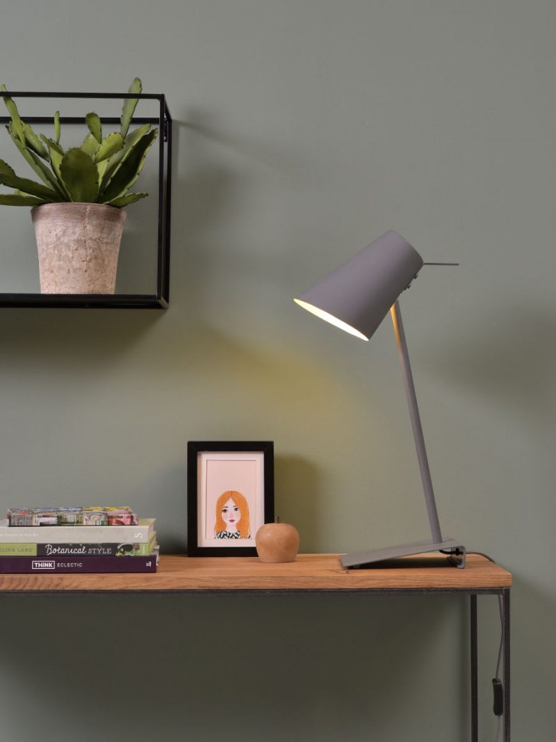 Graue geneigte Tischlampe It's About RoMi Cardiff – Bild 2