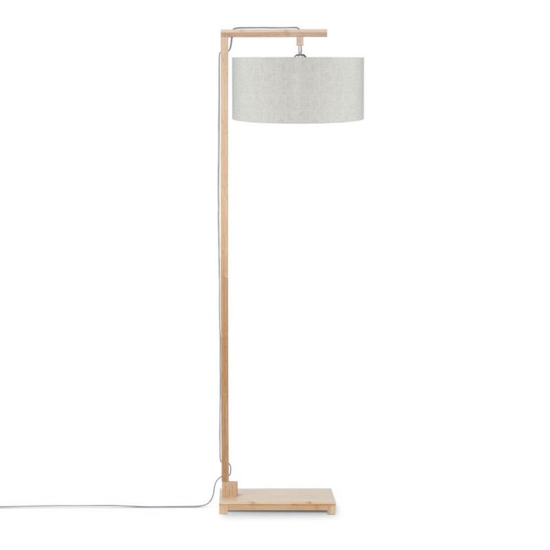 hellgraue-leinen-skandinavische-stehlampe-good-&-mojo-himalaya-himalaya/f/4723/ll