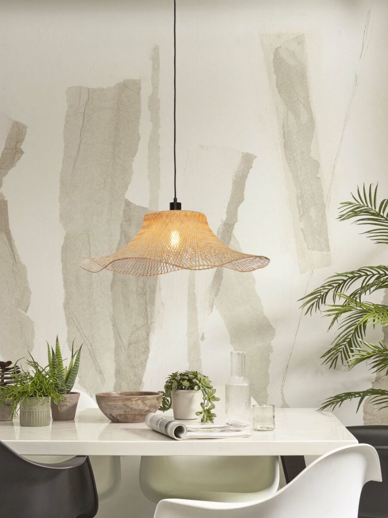 Runde Bohemian-Hängelampe in Natur GOOD&MOJO Ibiza – Bild 2