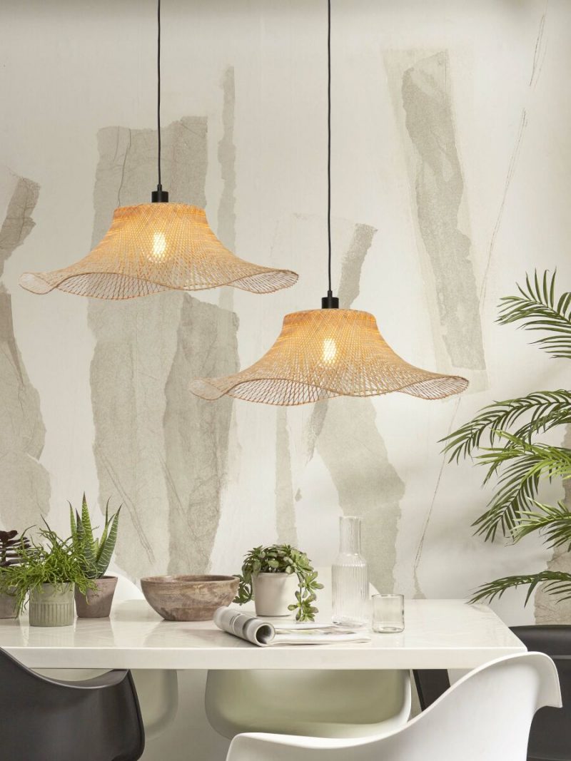 Runde Bohemian-Hängelampe in Natur GOOD&MOJO Ibiza – Bild 5