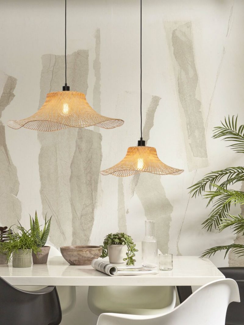 Runde Bohemian-Hängelampe in Natur GOOD&MOJO Ibiza – Bild 9
