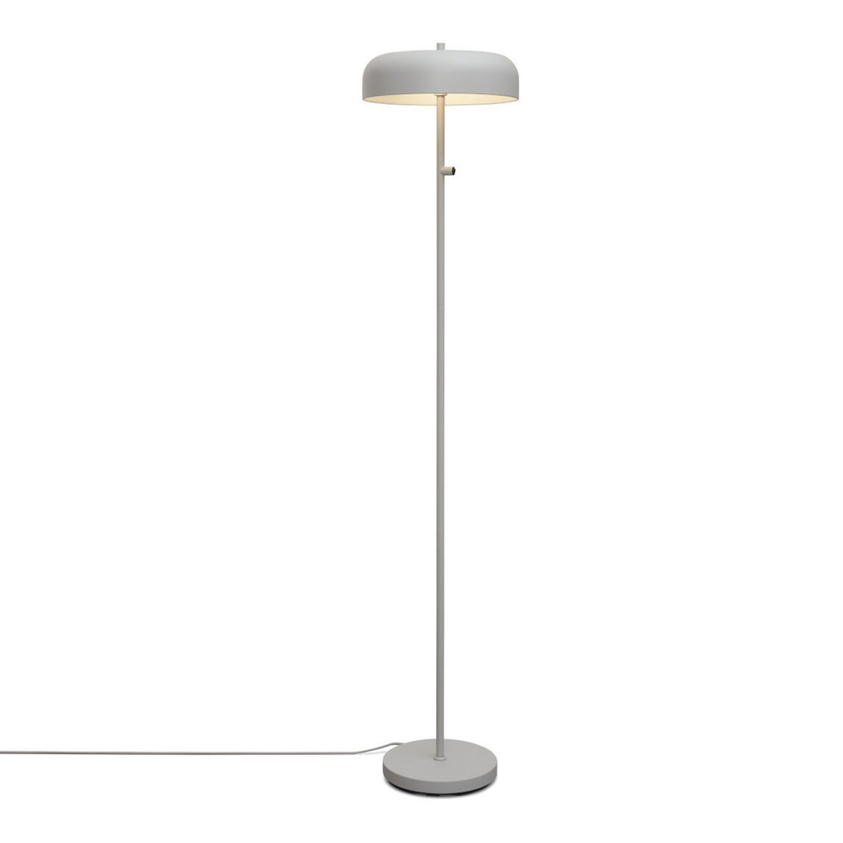 Runde graue Retro-Stehlampe It's About RoMi Porto