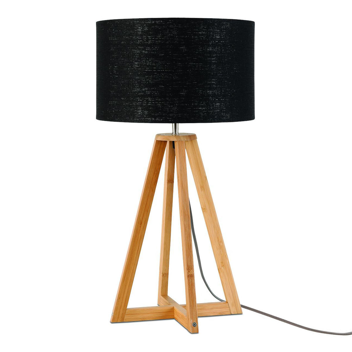 Schwarze dreieckige Tischlampe GOOD&MOJO Everest