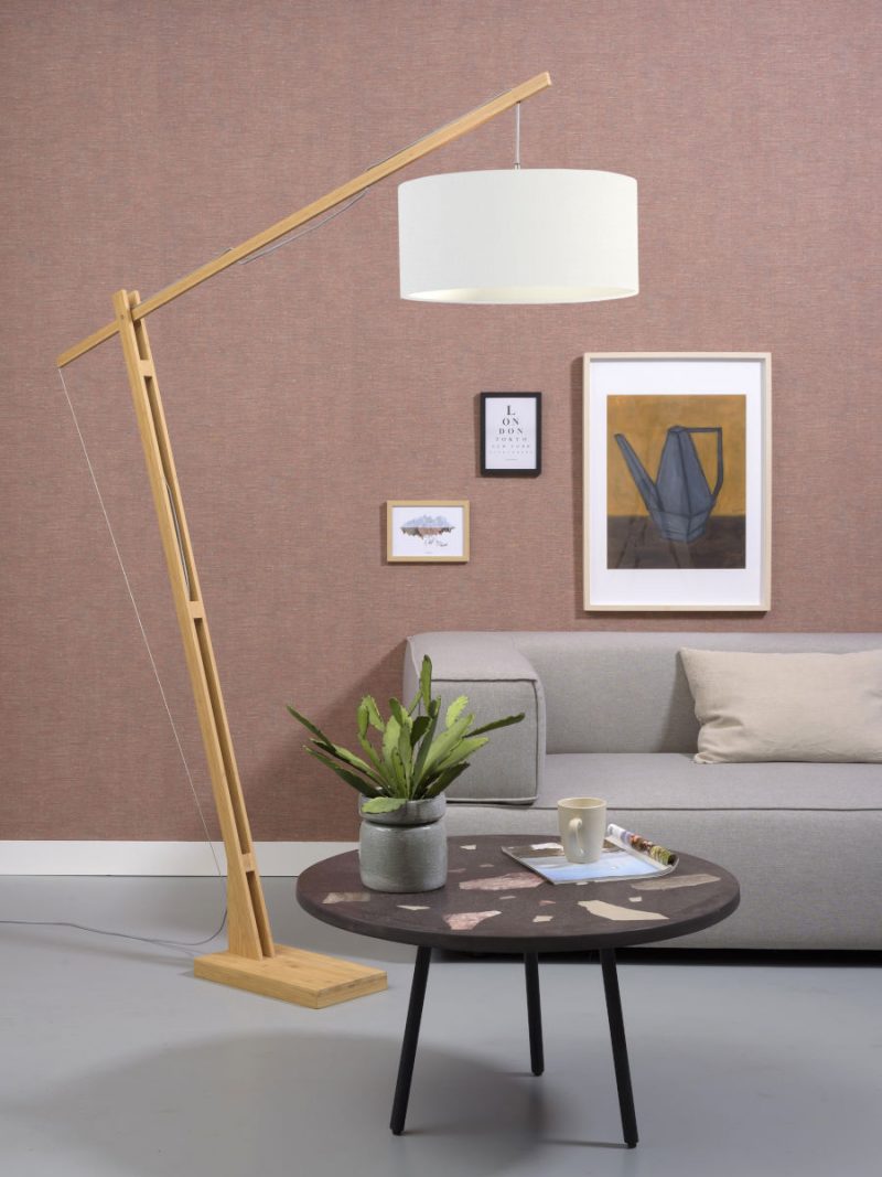 Skandinavische Leinen-Stehlampe GOOD&MOJO Montblanc – Bild 5