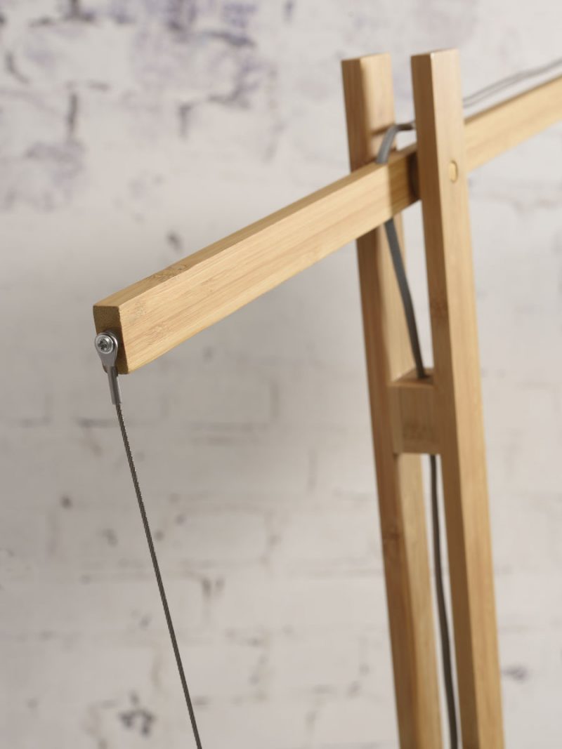 Skandinavische Leinen-Stehlampe GOOD&MOJO Montblanc – Bild 6