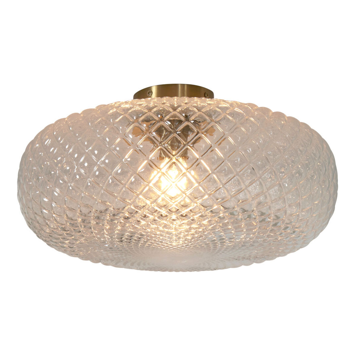 Transparente Glas klassische Deckenleuchte It's About RoMi Venice