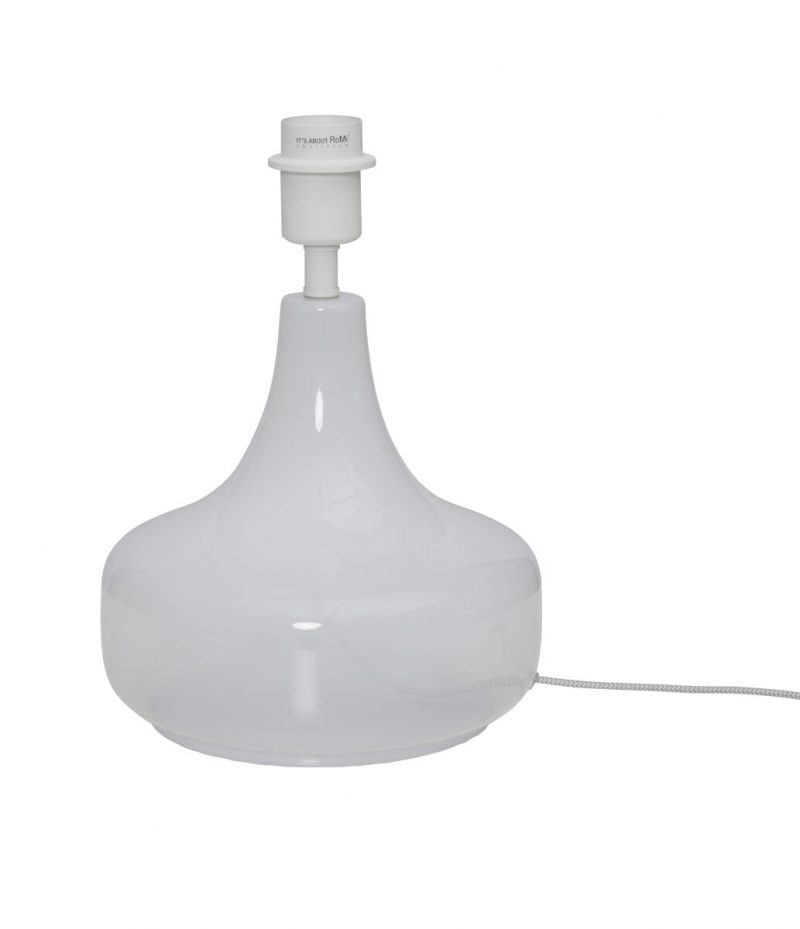 Weiße Metall-Baumwolle-Tischlampe skandinavisch It's About RoMi Reykjavik – Bild 8