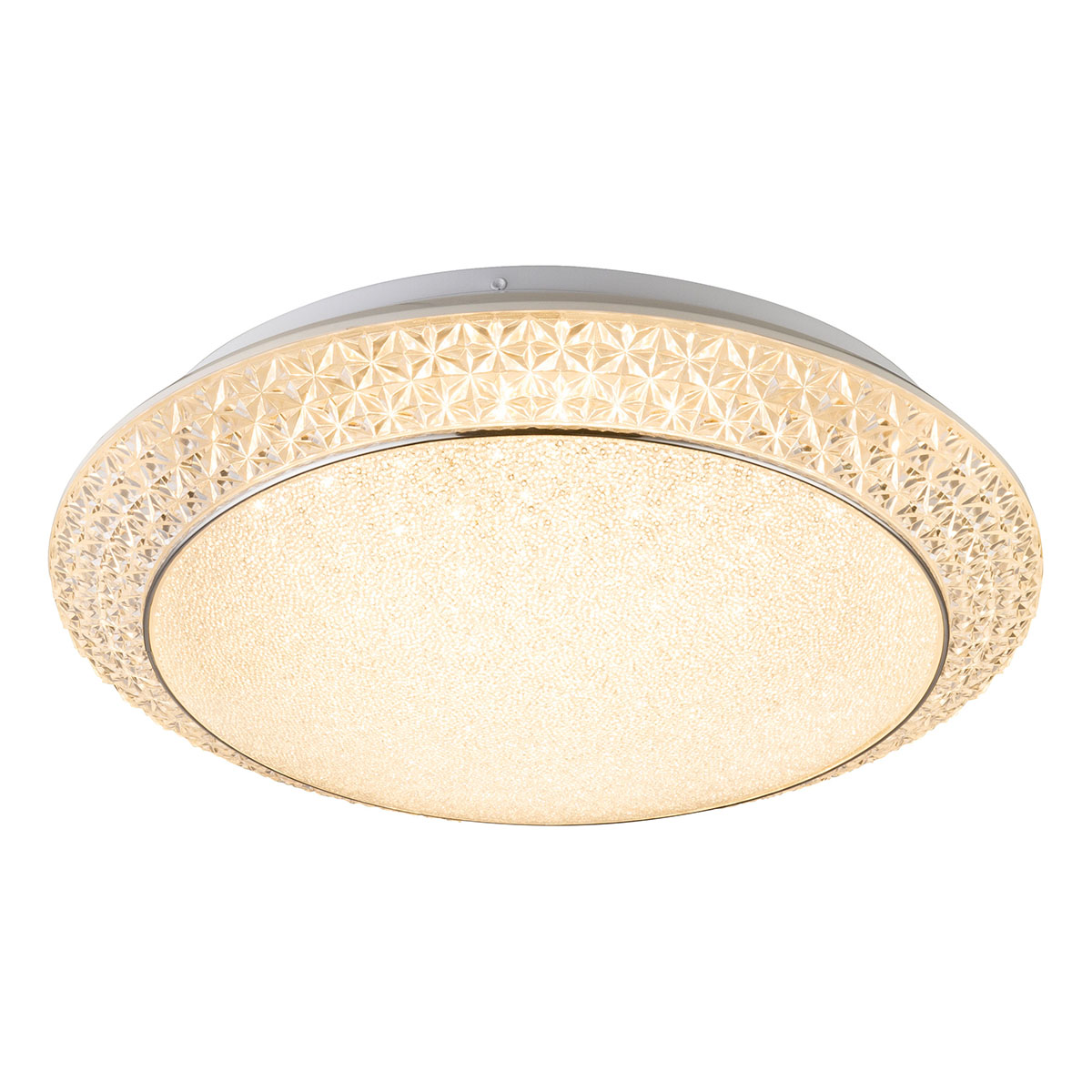 Deckenlampe Weiß Rund Klassisch Globo Ronja