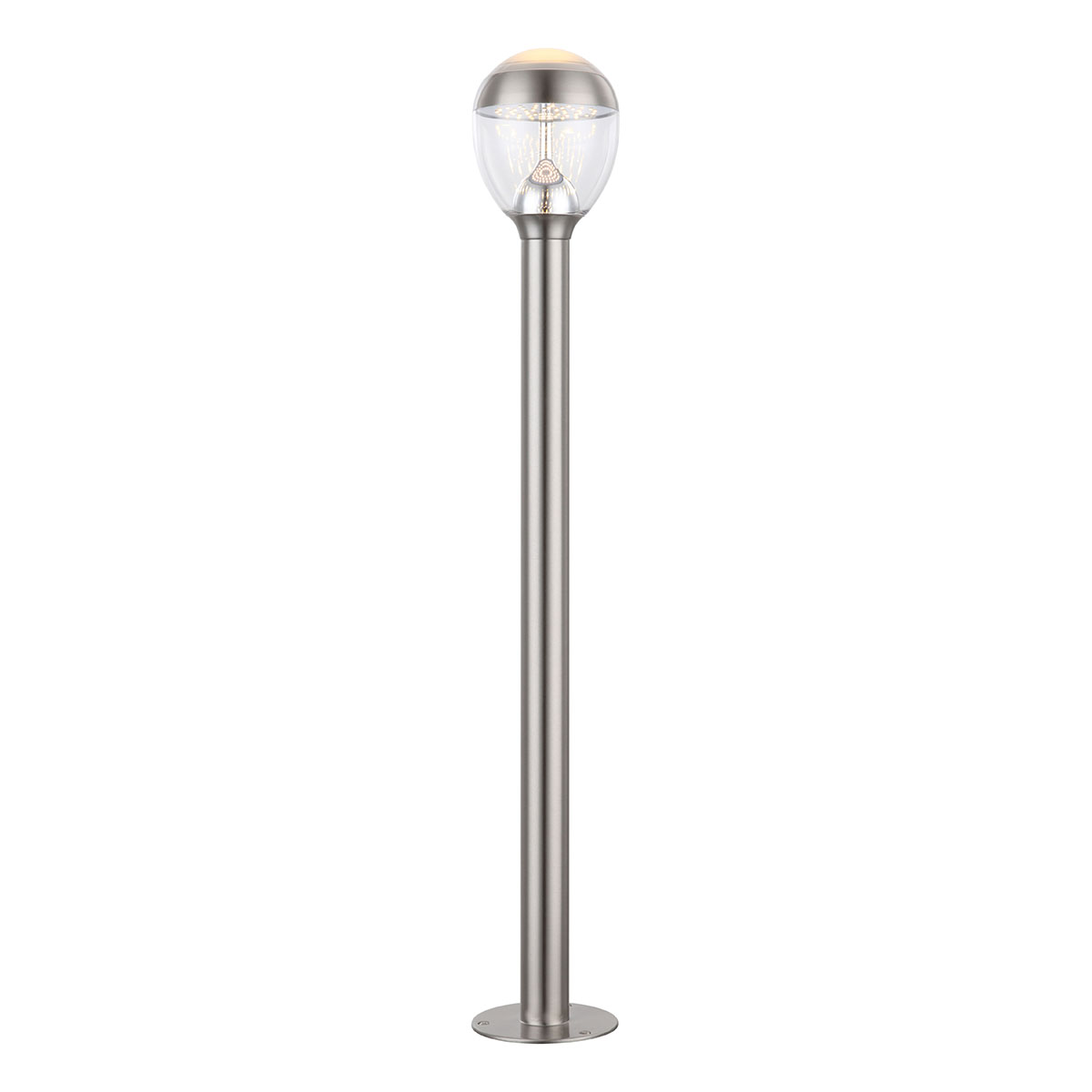 Kugelförmige Stahl Klassische Außenlampe Globo Callisto