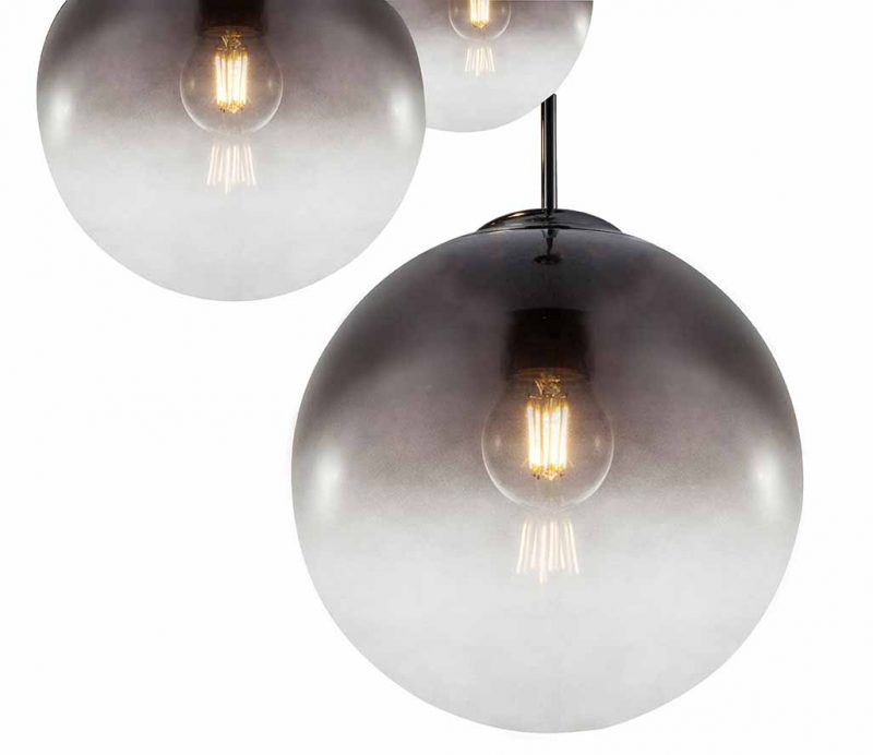 Moderne Chrom-Metall-Hängelampen Globo Varus – Bild 5