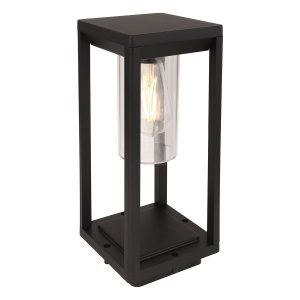 moderne-schwarze-aluminium-außenlampe-globo-candela-3135s1