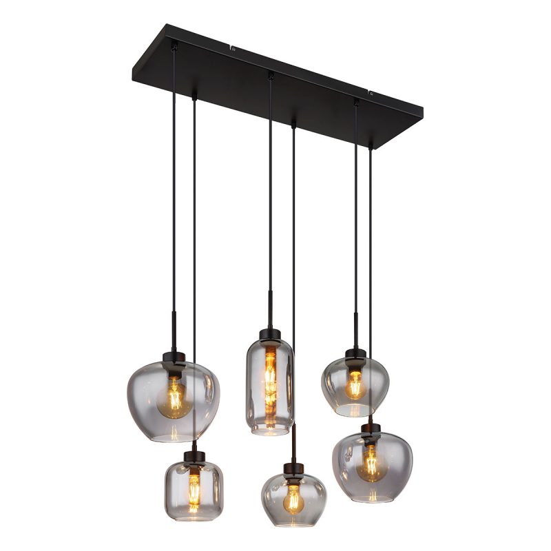 moderne-schwarze-metall-hängelampen-globo-matt-15549-6sh