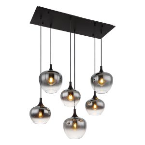 moderne-schwarze-metall-hängelampen-globo-maxy-15548-6h